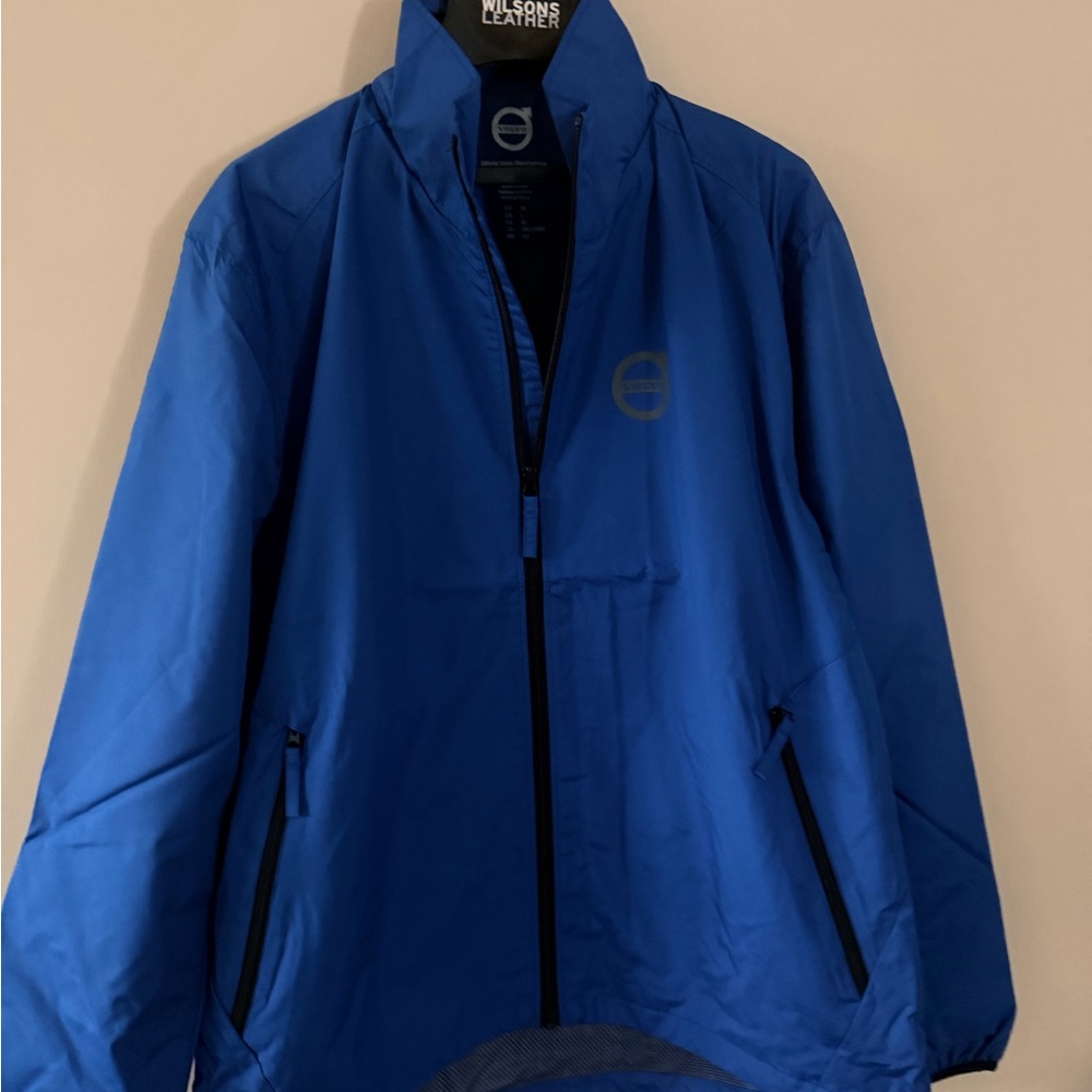 Men's Electric Blue Windbreaker Volvo